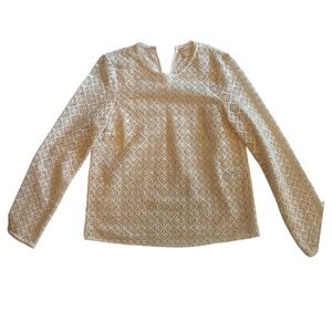 Sezane Lova Blouse Beige - Size 2